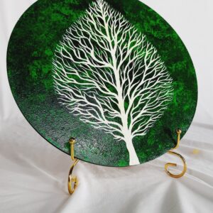 This is Rooted in Nature – Circular Textured Tree Art