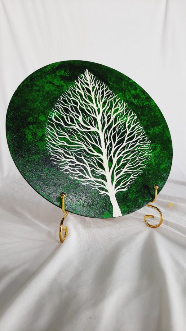 This is Rooted in Nature – Circular Textured Tree Art