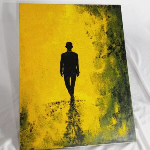 Into the Light – Inspirational Art handmade painting