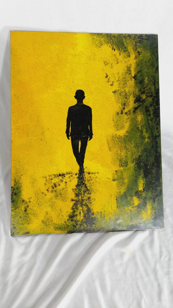 Into the Light – Inspirational Art handmade painting - Image 3