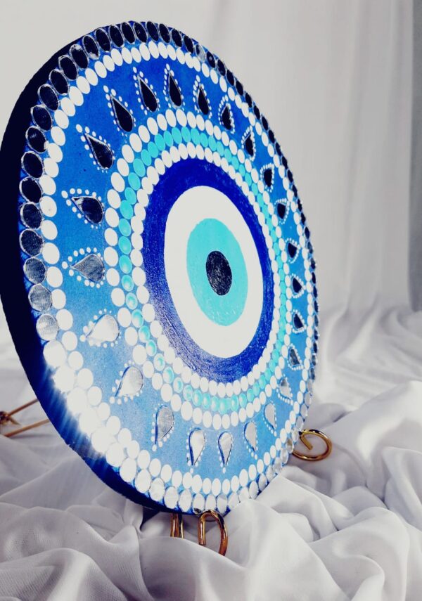 Mystic Nazar Mandala Plate" - Image 2