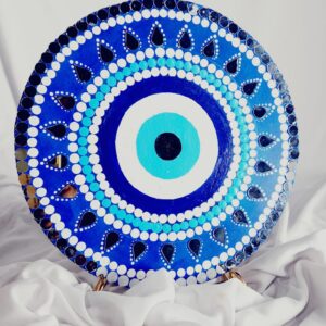 Mystic Nazar Mandala Plate"
