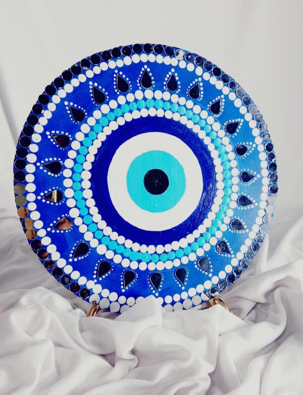 Mystic Nazar Mandala Plate"