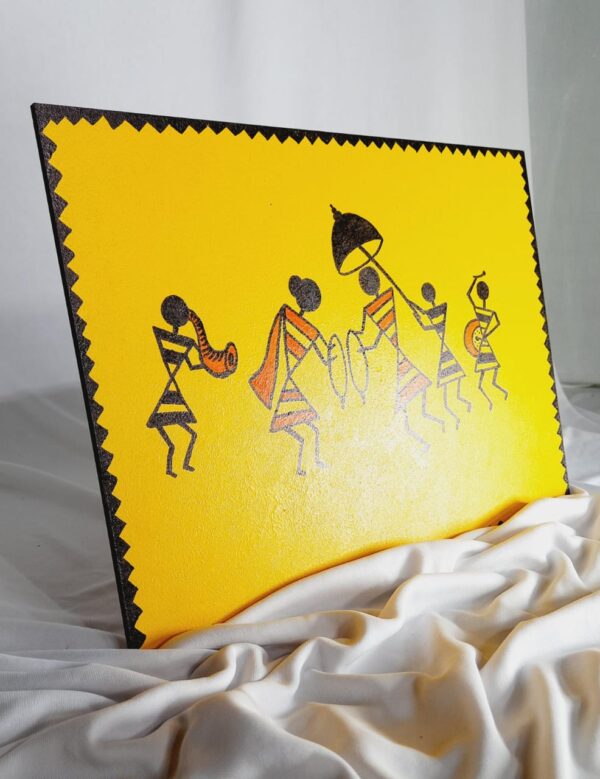"Tribal Beats – Warli Celebration Art" - Image 2