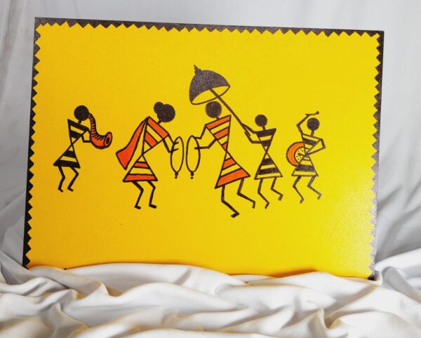 "Tribal Beats – Warli Celebration Art"