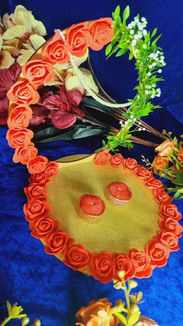 Royal Red Rose Engagement Ring Platter