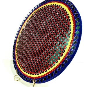 Handcrafted Rajasthani Mosaic Decorative Plate