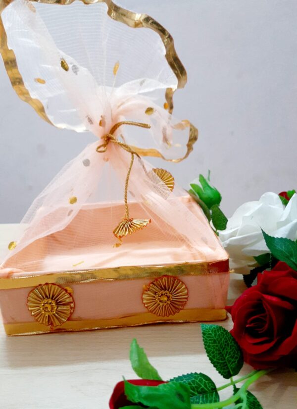 THIS IS Elegant Peach Net Gift Tray - Image 3