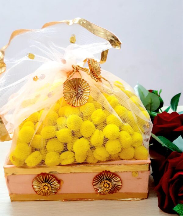 THIS IS Elegant Peach Net Gift Tray - Image 2