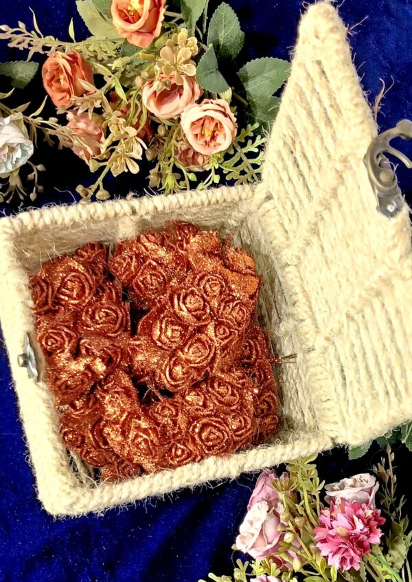 "Rustic Charm – Handmade Jute Storage Box" - Image 2