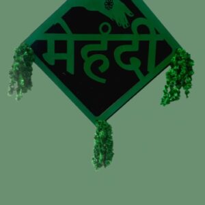 Single Mehndi Celebration Hanging Decoration